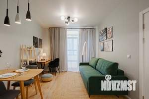 1-к квартира, посуточно, 40м2, 1/1 этаж