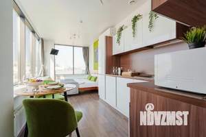 1-к квартира, посуточно, 25м2, 1/1 этаж