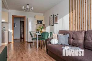 1-к квартира, посуточно, 45м2, 1/1 этаж