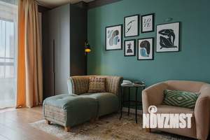 1-к квартира, посуточно, 42м2, 14/26 этаж