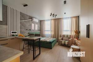 Студия квартира, посуточно, 38м2, 9/32 этаж