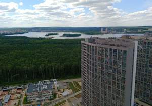 Студия квартира, на длительный срок, 30м2, 31/32 этаж
