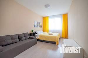 1-к квартира, посуточно, 44м2, 17/23 этаж