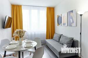 1-к квартира, посуточно, 41м2, 1/1 этаж