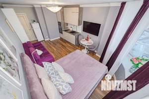 1-к квартира, посуточно, 27м2, 12/17 этаж