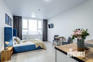Студия квартира, посуточно, 30м2, 27/28 этаж