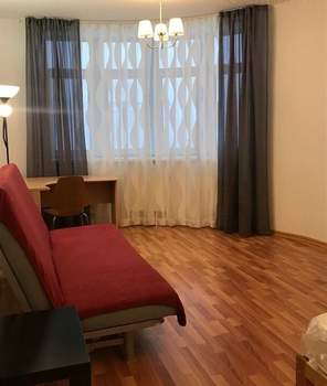 1-к квартира, на длительный срок, 50м2, 22/25 этаж