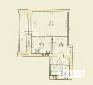 1-к квартира, на длительный срок, 38м2, 3/10 этаж