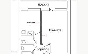 1-к квартира, на длительный срок, 37м2, 8/9 этаж