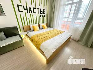 Студия квартира, посуточно, 34м2, 17/25 этаж