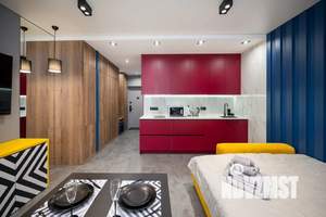 Студия квартира, посуточно, 29м2, 29/30 этаж