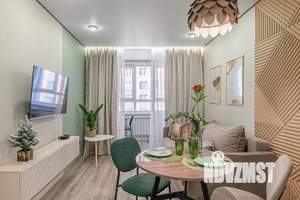 1-к квартира, посуточно, 38м2, 1/1 этаж