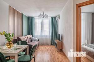 1-к квартира, посуточно, 42м2, 1/1 этаж