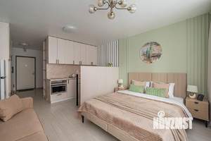 Студия квартира, посуточно, 34м2, 6/35 этаж