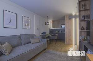 1-к квартира, посуточно, 42м2, 33/33 этаж