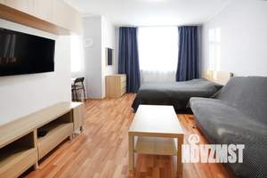 Студия квартира, посуточно, 48м2, 21/25 этаж