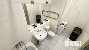 Студия квартира, посуточно, 50м2, 8/25 этаж