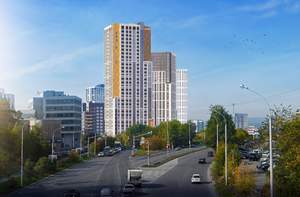 1-к квартира, на длительный срок, 41м2, 14/32 этаж