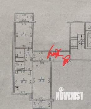 2-к квартира, на длительный срок, 51м2, 4/10 этаж
