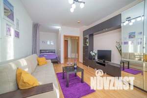 1-к квартира, посуточно, 46м2, 11/25 этаж