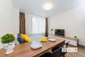 1-к квартира, посуточно, 38м2, 1/1 этаж