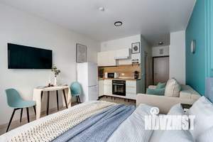 Студия квартира, посуточно, 33м2, 8/25 этаж