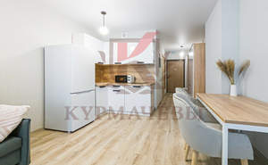 Студия квартира, на длительный срок, 23м2, 25/26 этаж