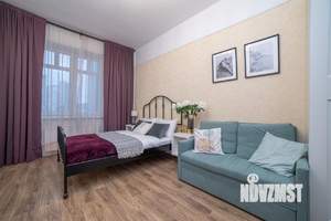 1-к квартира, посуточно, 40м2, 1/1 этаж