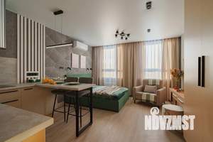 Студия квартира, посуточно, 38м2, 9/32 этаж