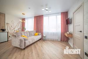 2-к квартира, посуточно, 40м2, 1/1 этаж