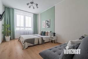 1-к квартира, посуточно, 37м2, 1/1 этаж