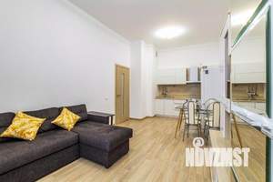 1-к квартира, посуточно, 43м2, 1/1 этаж