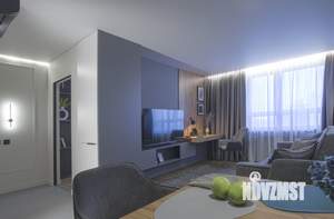 1-к квартира, посуточно, 42м2, 33/33 этаж