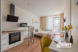 1-к квартира, посуточно, 27м2, 1/1 этаж