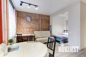 1-к квартира, посуточно, 28м2, 1/1 этаж