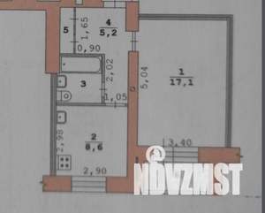 1-к квартира, на длительный срок, 35м2, 9/9 этаж