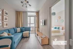 1-к квартира, посуточно, 46м2, 1/1 этаж