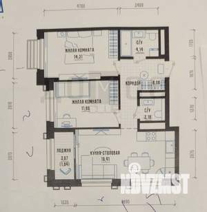 3-к квартира, на длительный срок, 60м2, 28/32 этаж