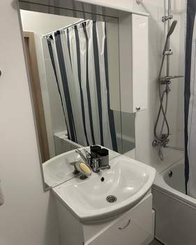 Студия квартира, на длительный срок, 26м2, 19/25 этаж