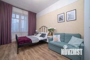 1-к квартира, посуточно, 40м2, 4/21 этаж