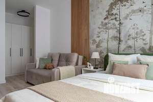 1-к квартира, посуточно, 52м2, 1/1 этаж