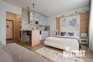 1-к квартира, посуточно, 40м2, 1/1 этаж