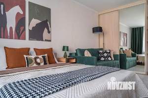 1-к квартира, посуточно, 40м2, 1/1 этаж