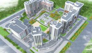 1-к квартира, на длительный срок, 35м2, 3/16 этаж