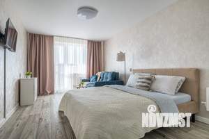 1-к квартира, посуточно, 43м2, 13/16 этаж