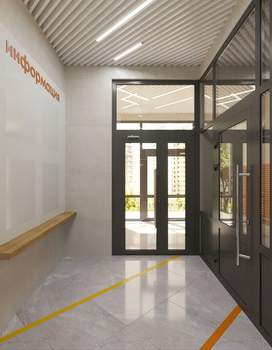 Студия квартира, на длительный срок, 22м2, 24/25 этаж