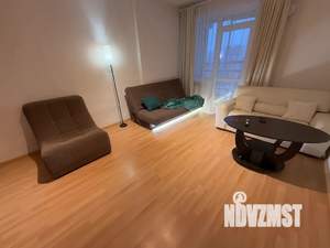 1-к квартира, посуточно, 42м2, 16/23 этаж