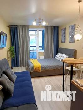 Студия квартира, посуточно, 27м2, 7/25 этаж