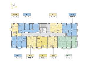 1-к квартира, на длительный срок, 43м2, 7/9 этаж
