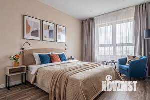 1-к квартира, посуточно, 47м2, 21/30 этаж